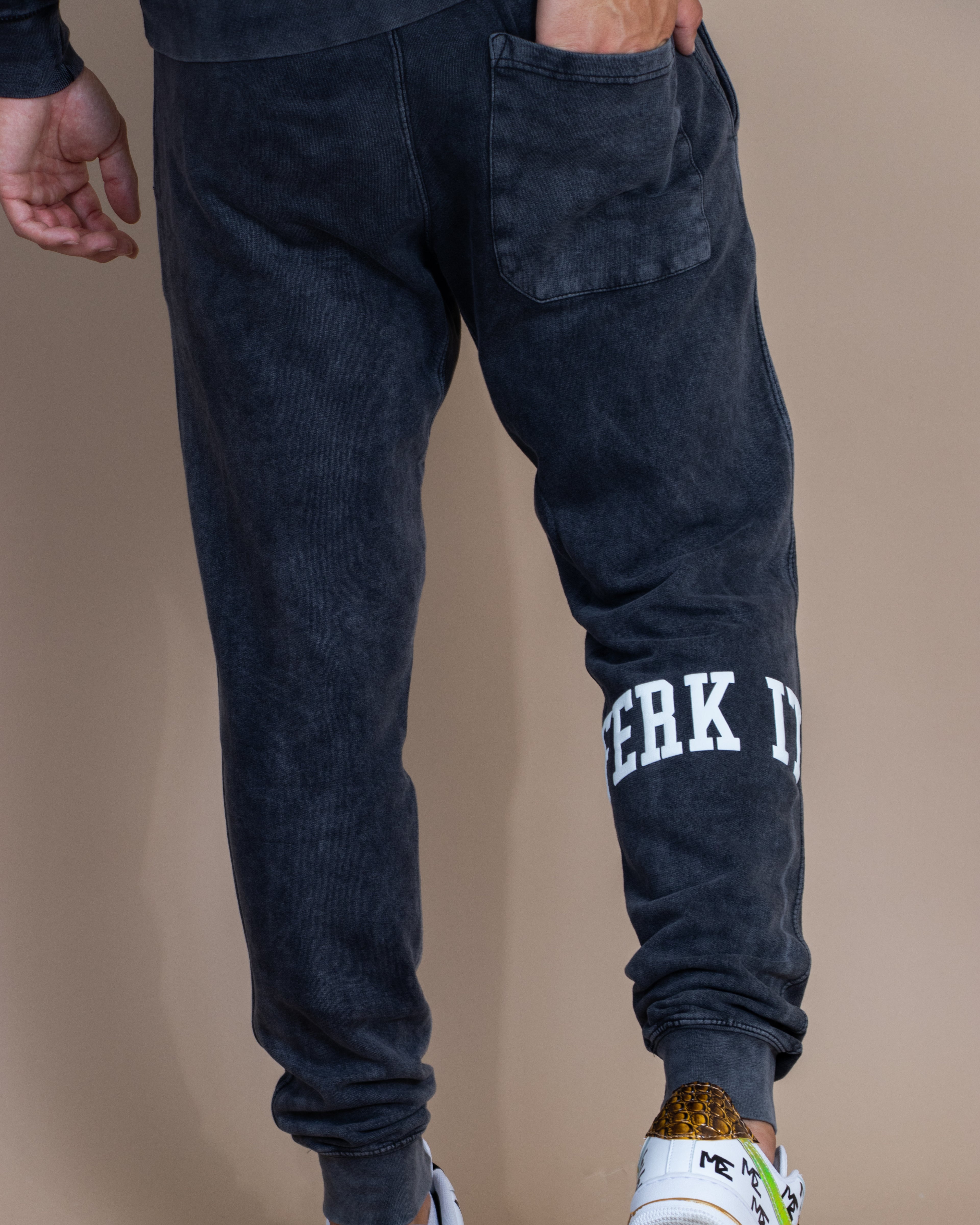 FERK IT VINTAGE GRAY WASHED Hoodie